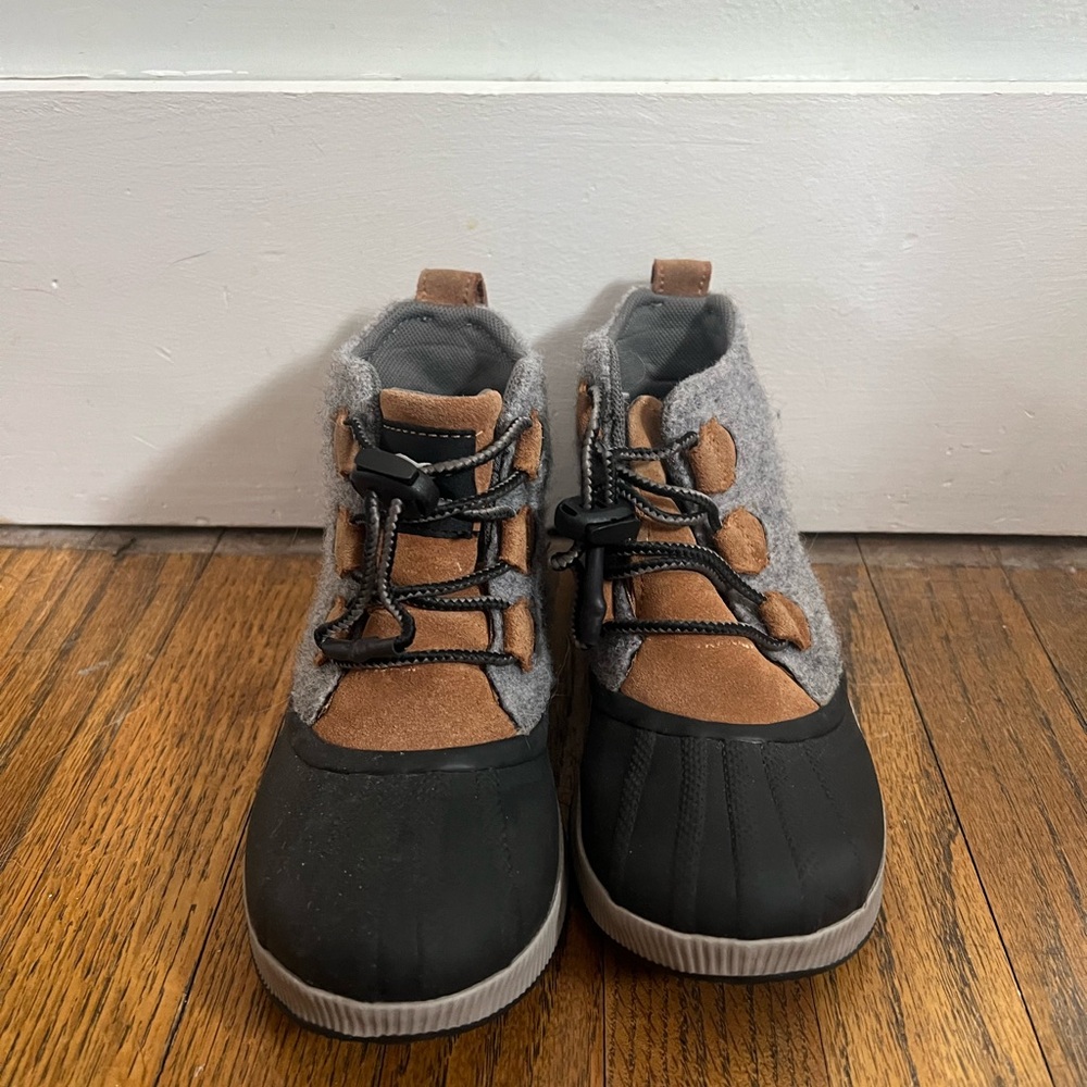 Sorel Kids Boots in Black, Brown, and Gray